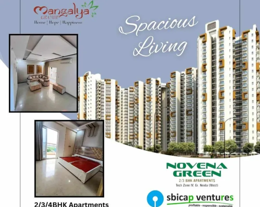 2 Bhk Flat For Sale in Mangalya Novena Green Greater Noida