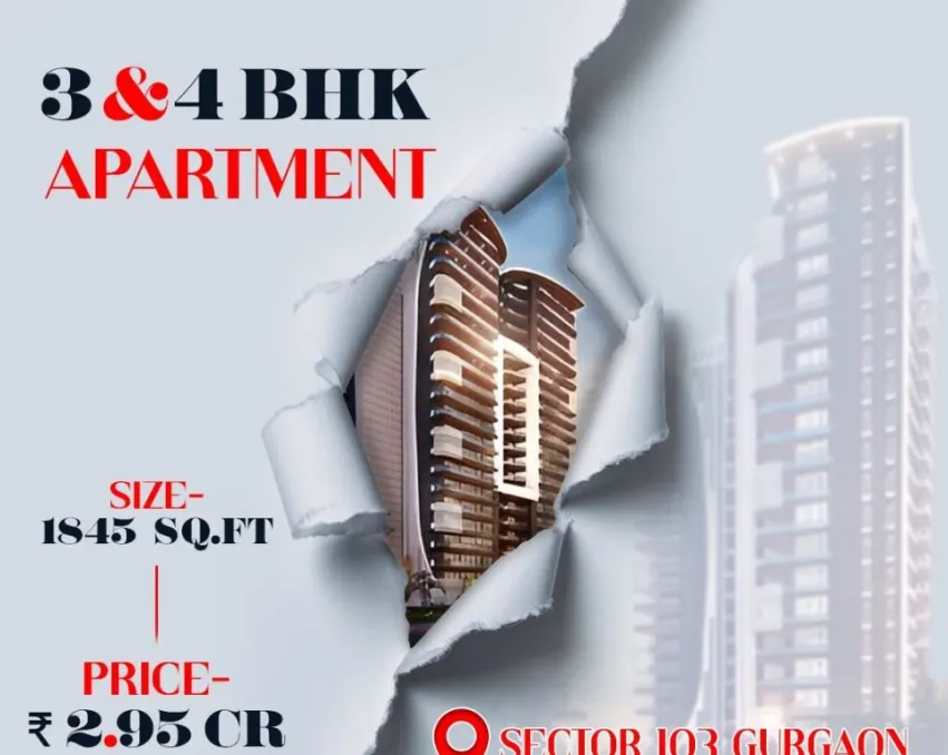 3 Bhk Flat for Sale Oxirich Chintamani Sector 103 Gurgaon